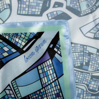 Изображение №4 | Платок с печатью на заказ ColorSharm, S