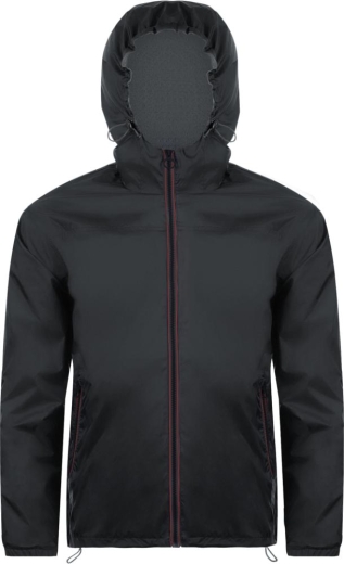 Изображение №1 | Ветровка Skate черная с серым, размер XS