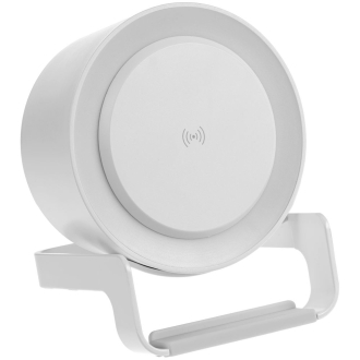 Изображение №2 | Лампа с колонкой и беспроводной зарядкой moonLight, белая