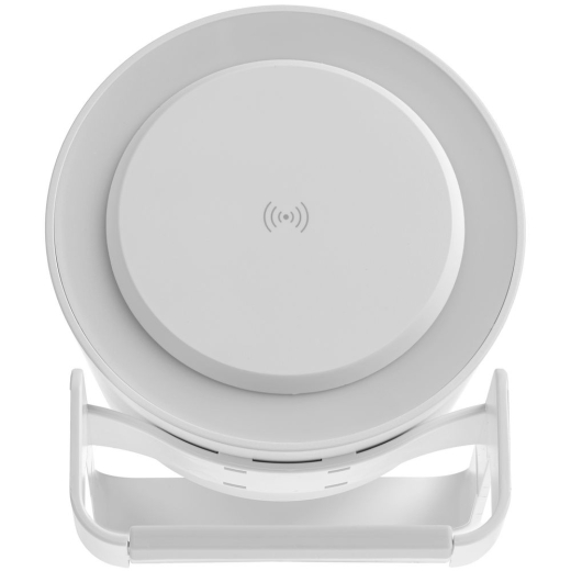 Изображение №3 | Лампа с колонкой и беспроводной зарядкой moonLight, белая