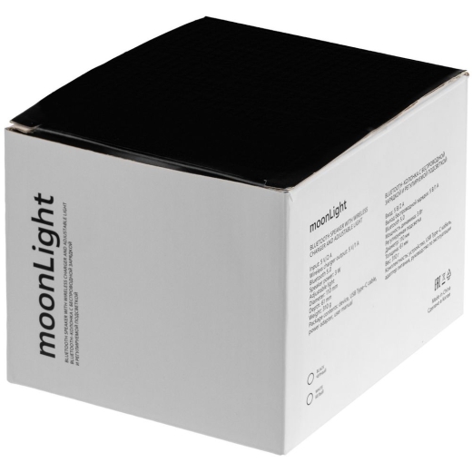 Изображение №12 | Лампа с колонкой и беспроводной зарядкой moonLight, белая