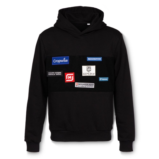 Изображение №7 | Худи унисекс Patch Catcher, черное, размер L