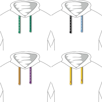 Изображение №1 | Вязаный шнурок в капюшон на заказ Tape