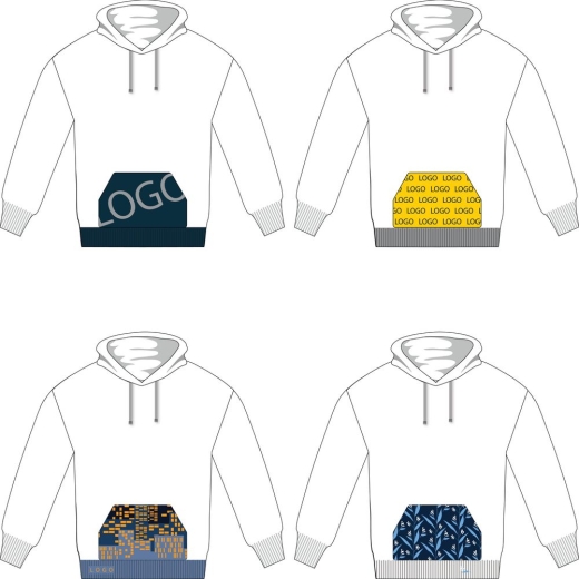 Изображение №1 | Вязаный карман-кенгуру на заказ Paosy