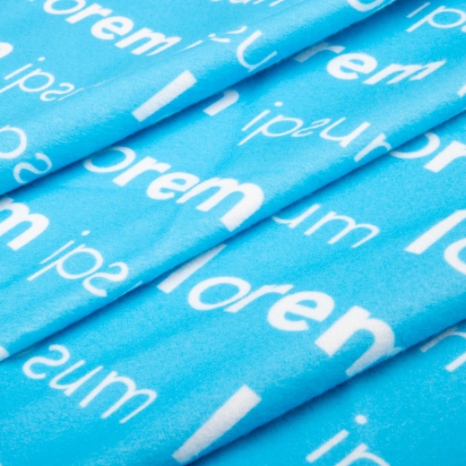 Изображение №8 | Флисовый плед Feltro Color Plus с печатью на заказ, S