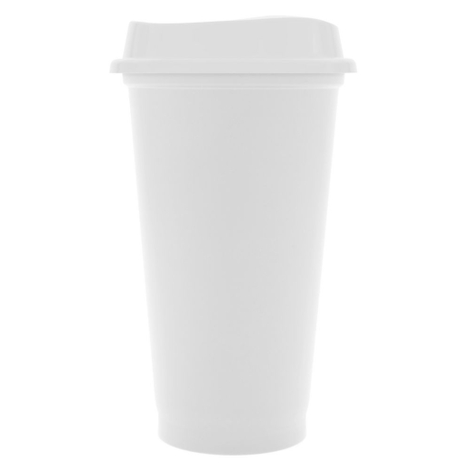 Изображение №1 | Стакан с крышкой Color Cap White, белый