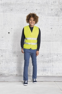 Изображение №6 | Жилет светоотражающий Secure Pro оранжевый неон, размер 10/14 лет