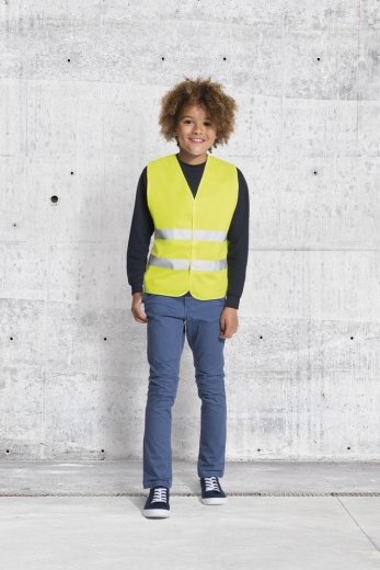 Изображение №6 | Жилет светоотражающий Secure Pro оранжевый неон, размер 10/14 лет