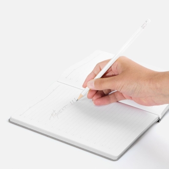 Изображение №2 | Карандаш простой Triangle с ластиком, белый