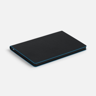 Изображение №3 | Ежедневник Trait, недатированный, черный с голубым