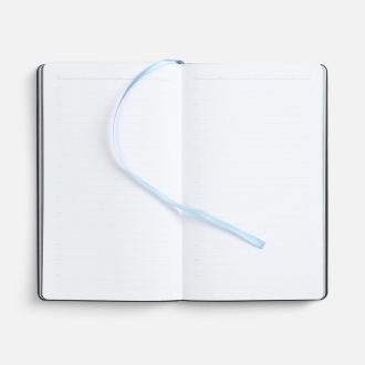 Изображение №7 | Ежедневник Trait, недатированный, черный с голубым