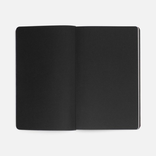 Изображение №6 | Ежедневник Trait, недатированный, черный с голубым