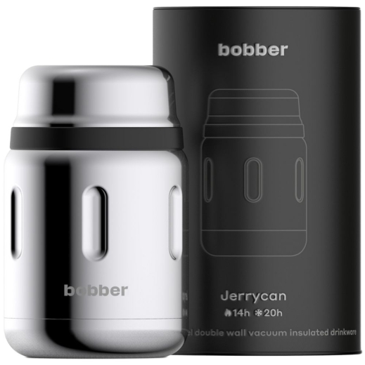 Изображение №2 | Термос для еды Jerrycan 700, вакуумный, стальной зеркальный