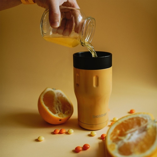 Изображение №5 | Термостакан Tumbler 350, вакуумный, оранжевый