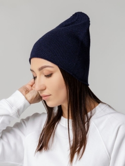 Изображение №6 | Шапка Dalia, темно-синяя