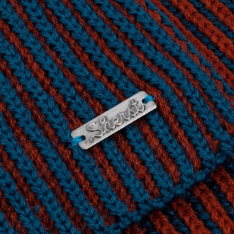 Изображение №5 | Шарф Nobilis, бирюзовый с терракотовым