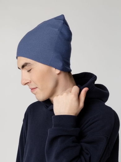 Изображение №5 | Шапка Hey, синяя (черника)