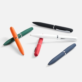 Изображение №5 | Ручка шариковая Bolt Soft Touch, оранжевая