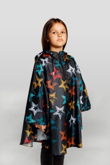 Изображение №5 | Дождевик-пончо детский AquaStop Kids на заказ, разноцветный,6-8 лет