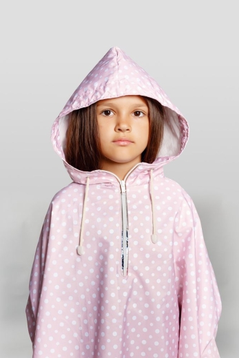 Изображение №4 | Дождевик-пончо детский AquaStop Kids на заказ, разноцветный,6-8 лет