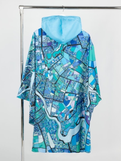 Изображение №6 | Дождевик-пончо AquaStop взрослый на заказ, разноцветный, единый размер