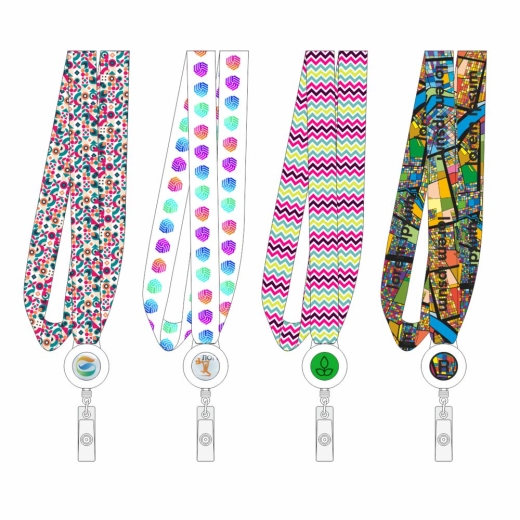 Изображение №1 | Лента для бейджа с ретрактором TapePrint на заказ