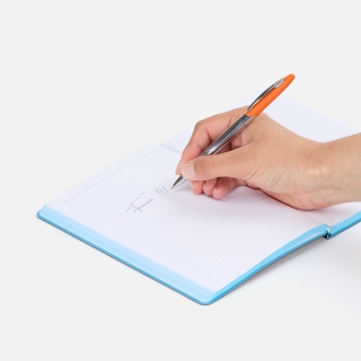 Изображение №4 | Ручка шариковая Dagger Soft Touch, оранжевая