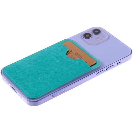 Изображение №3 | Чехол для карты на телефон Devon, бирюзовый