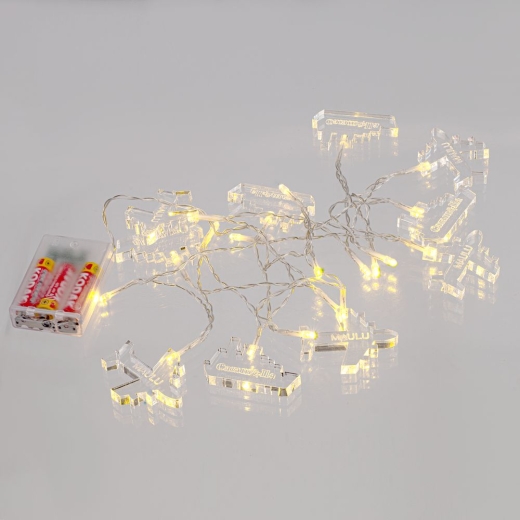 Изображение №2 | Гирлянда с индивидуальными фигурками AcryLED на заказ