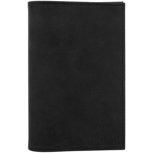 Изображение №1 | Обложка для паспорта Nubuk, черная