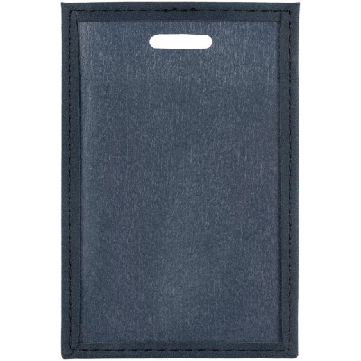 Изображение №2 | Чехол для пропуска Nubuk, синий