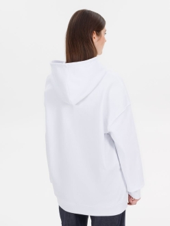 Изображение №7 | Худи оверсайз унисекс Outshine, белое, размер XS/S