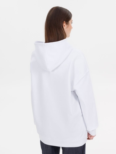 Изображение №7 | Худи оверсайз унисекс Outshine, белое, размер XS/S