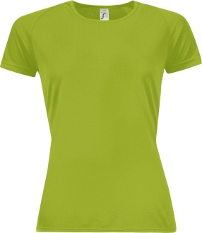 Изображение №1 | Футболка женская Sporty Women 140 зеленое яблоко, размер M