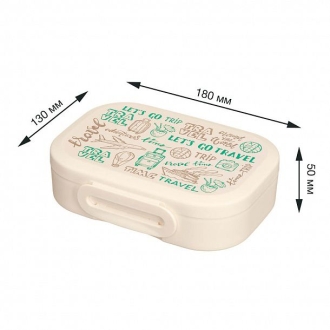 Изображение №3 | Ланчбокс с печатью Travel Box на заказ