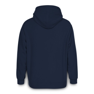 Изображение №3 | Худи флисовое унисекс Manakin, темно-синее, размер XS/S