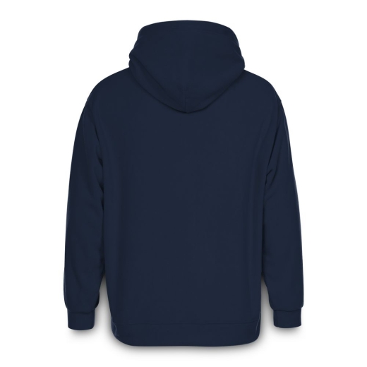 Изображение №3 | Худи флисовое унисекс Manakin, темно-синее, размер XS/S