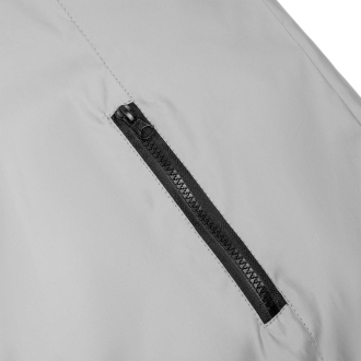 Изображение №8 | Жилет двусторонний Manifest из светоотражающей ткани, серый, размер XS/S