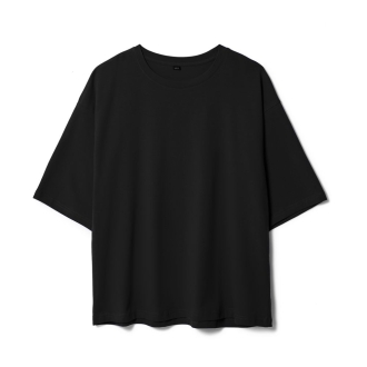 Изображение №2 | Футболка унисекс оверсайз Street Vibes, черная, размер XS/S