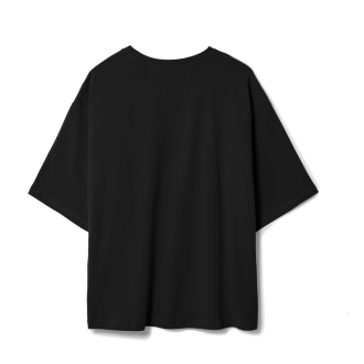 Изображение №3 | Футболка унисекс оверсайз Street Vibes, черная, размер XS/S