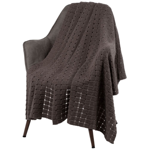 Изображение №1 | Плед Exquisito, коричневый