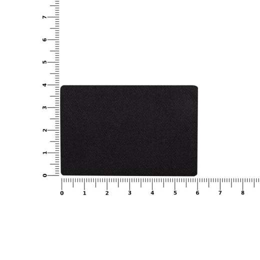 Изображение №2 | Наклейка тканевая Lunga, L, черная