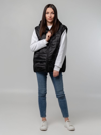 Изображение №11 | Жилет Orkney с капюшоном, черный, размер XS/S