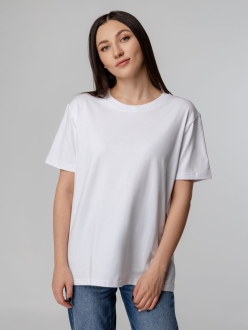 Изображение №1 | Футболка унисекс Tervu, белая, размер S