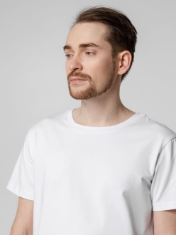 Изображение №8 | Футболка унисекс Tervu, белая, размер S