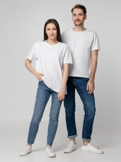 Изображение №11 | Футболка унисекс Tervu, белая, размер S