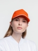 Изображение №8 | Бейсболка Classic, оранжевая с белым кантом