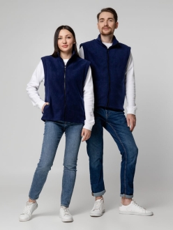 Изображение №14 | Жилет флисовый Manakin, темно-синий, размер XS/S