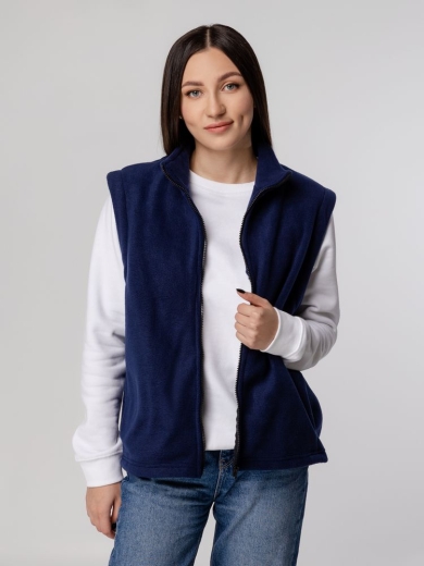 Изображение №11 | Жилет флисовый Manakin, темно-синий, размер XS/S