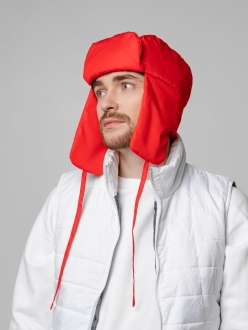 Изображение №9 | Шапка-ушанка Shelter, красная